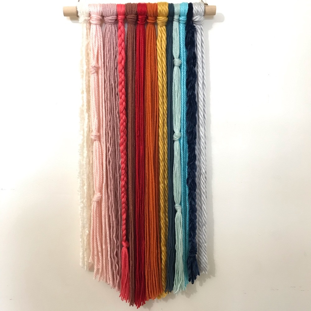 Summer Day 25” Yarn Wall Hanging Tapestry